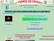 Tablet Screenshot of lafranceencourant.org